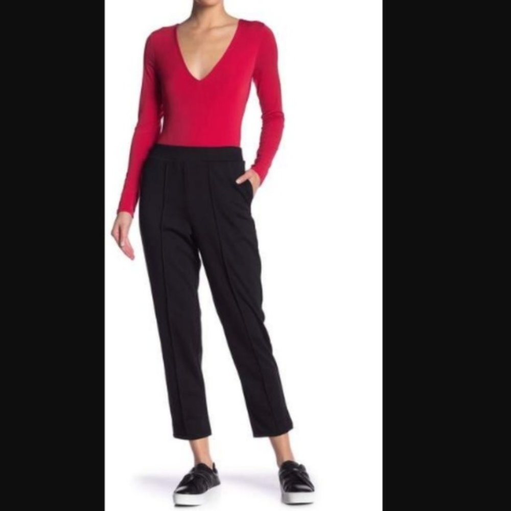 Free Press size M terry ankle pants seamed front Medium